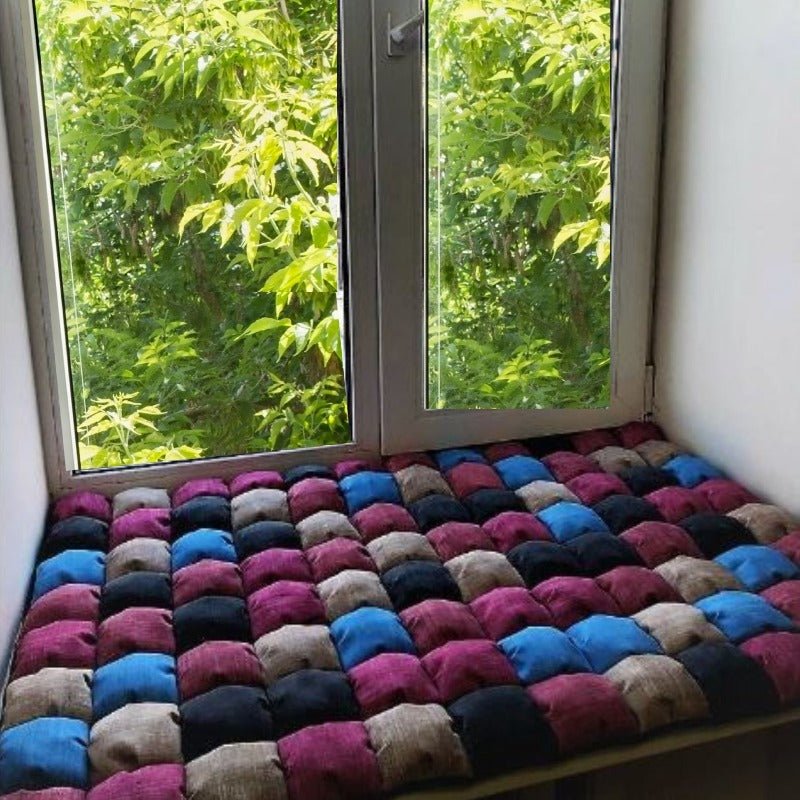 Cushion for window seat bench, bay diy custom outdoor patio furniture, replacement chair