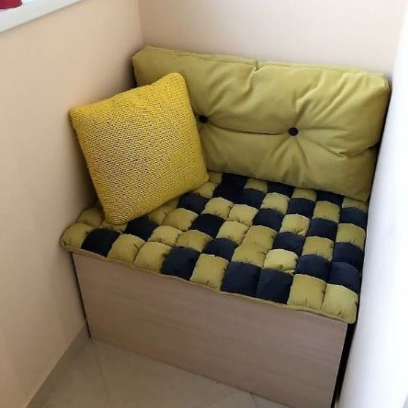 Cushion for window seat bench, bay diy custom outdoor patio furniture, replacement chair