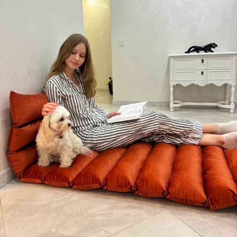 Soft meditation cushion for yoga and quiet space
