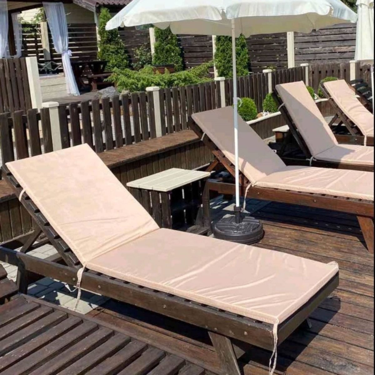 Lounge chairs outdoor pillow, pool beach patio chairs, Sunbathing chairs cushion