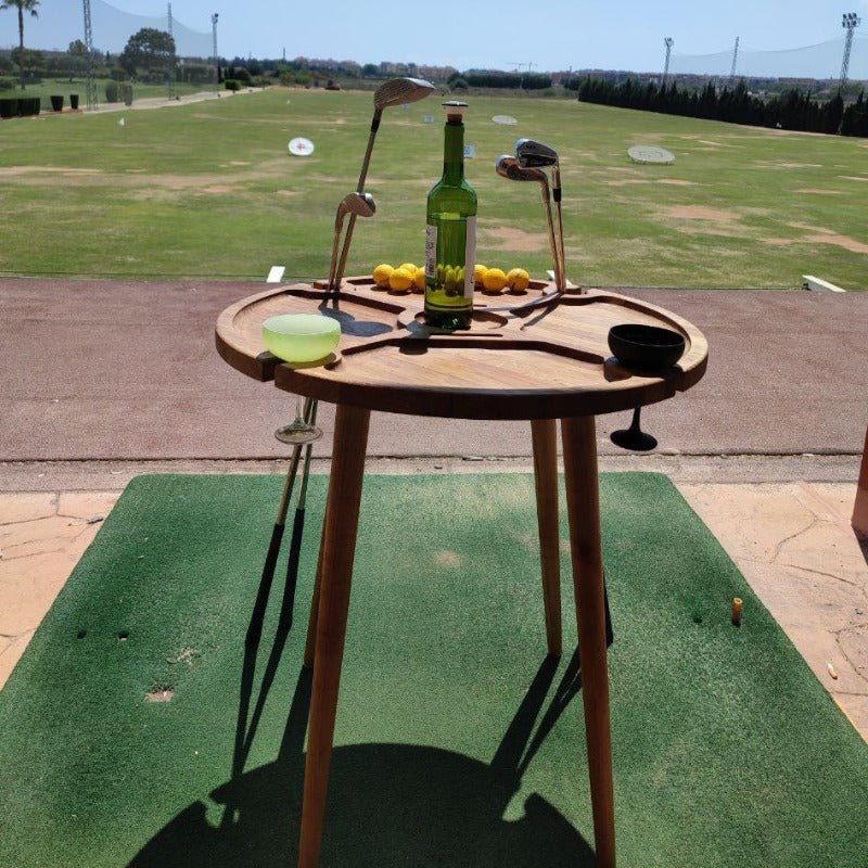 Portable wine table Outdoor Patio Furniture Folding Wood Bar-Side Serving High Table The Perfect Handmade Gift Wine Lovers