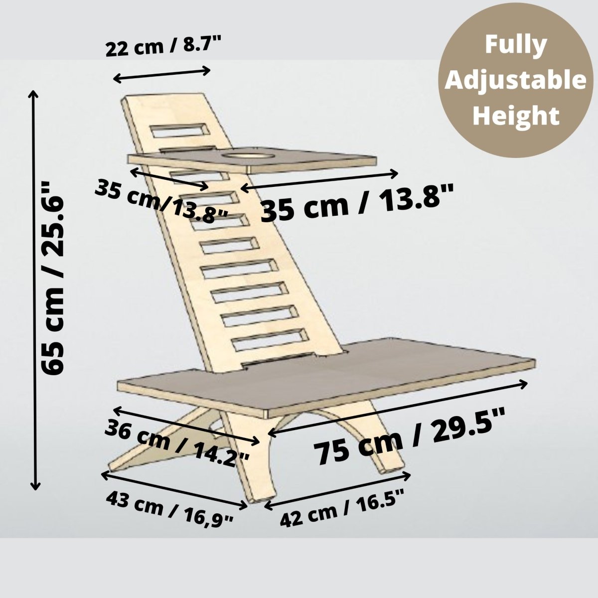 Standing height adjustable desk converter sit stand up office compute riser dual monitor laptop keyboard small White Gray