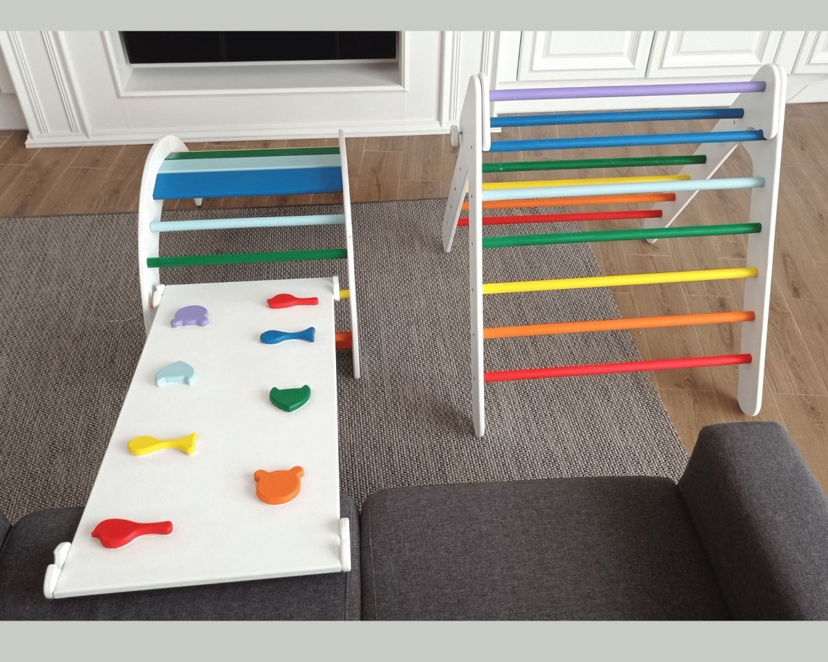 Montessori toddler gym for home use and small spaces