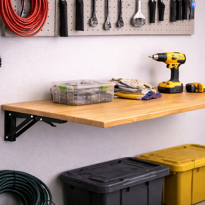 Wall Mounted Folding Shelf